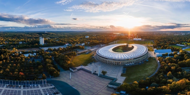 Olympiastadion được chọn để diễn ra trận chung kết Euro 2024