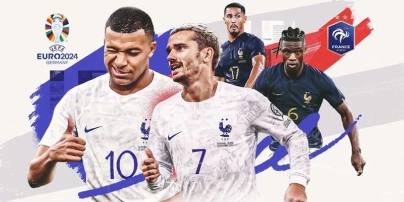 Pháp là đội tuyển có thứ hạng FIFA cao nhất tại Euro 2024
